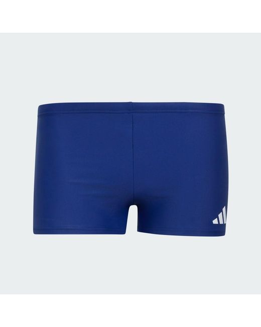 Bañador Tipo Bóxer Solid Adidas de hombre de color Blue