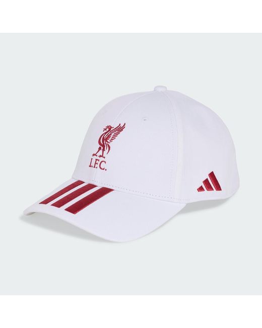 Adidas White Liverpool Fc Baseball Cap