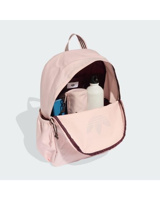 Adidas Pink Backpack With Pencil Case
