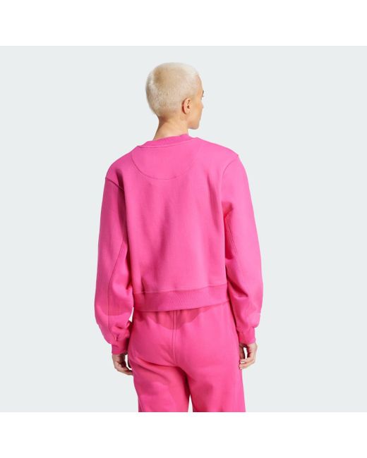 Adidas Pink By Stella Mccartney Sportswear Sweatshirt