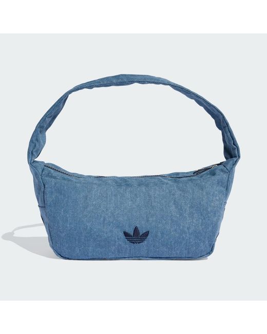 Borsa A Tracolla Piccola Washed Effect di Adidas in Blue