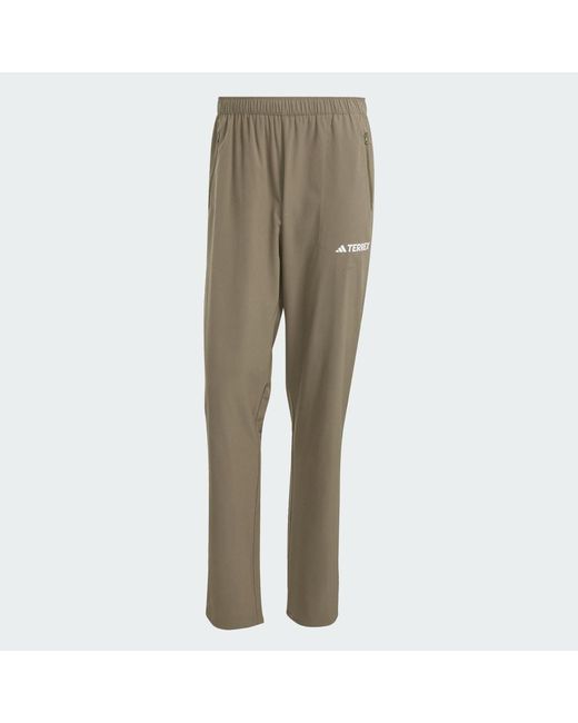 Pantalón Elástico Multi Essentials Adidas de hombre de color Natural