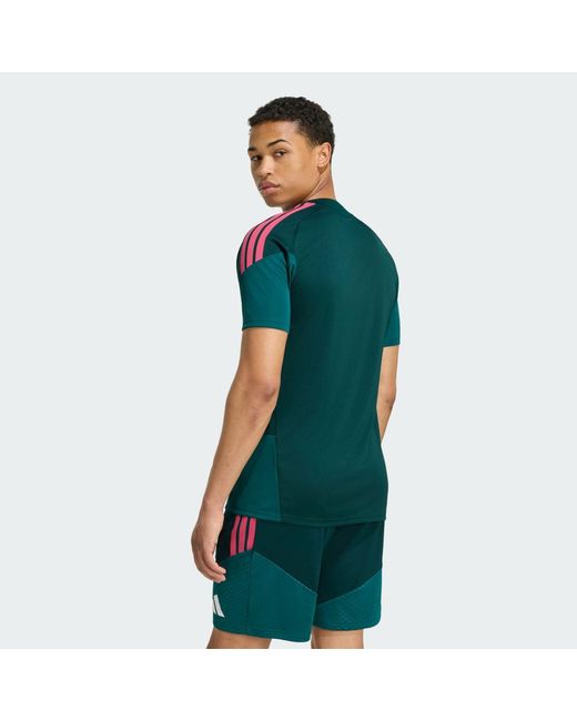 Adidas Green Real Madrid 26/27 Tiro 26 Competition Training Jersey for men