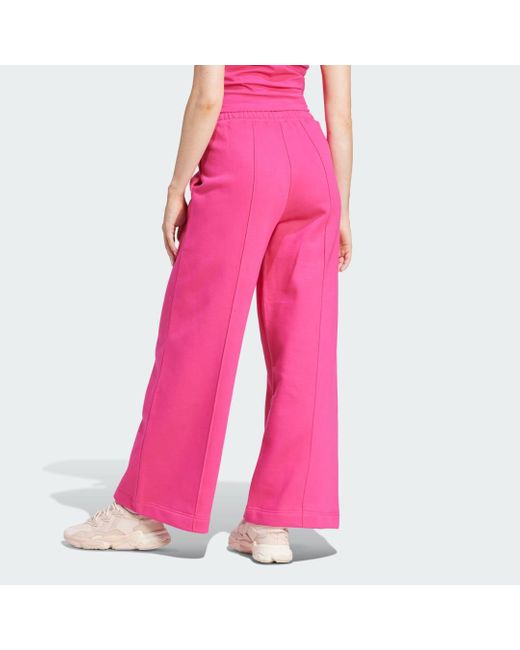 | Leg Pink Wide Essentials in Lyst adidas CH Hose