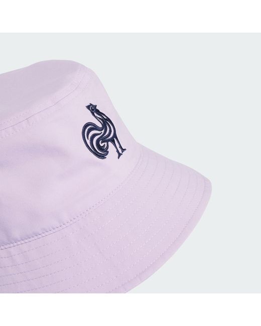 Adidas Purple France Bucket Hat