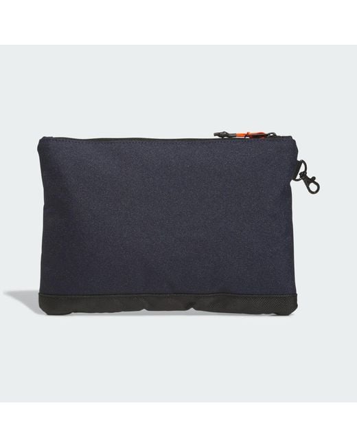Adidas Blue Golf Valuables Pouch for men
