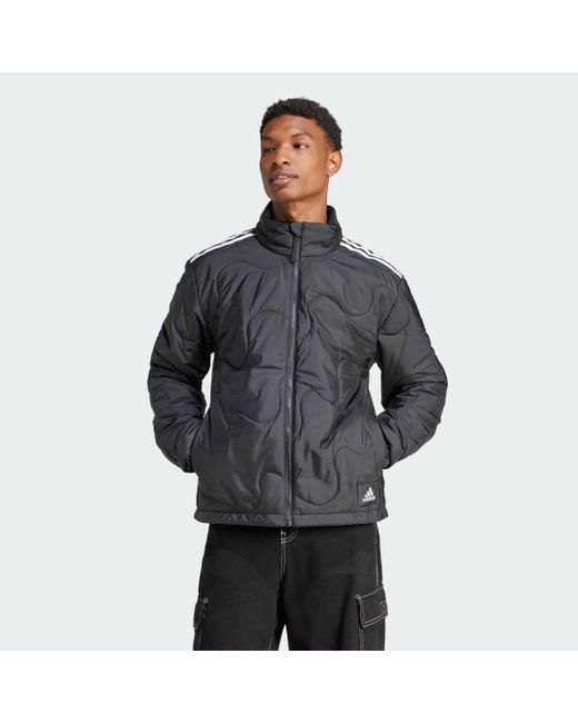 Adidas Black Nuganic Light Insulation Jacket for men