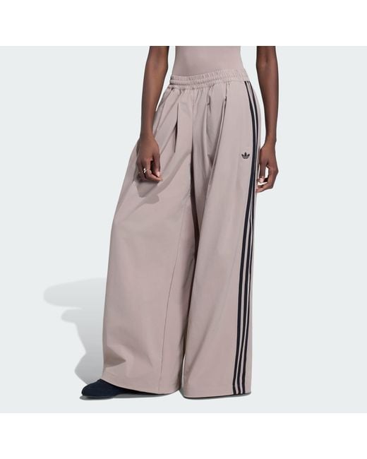 Adidas Pink Adilenium 5.0 Og Adilenium Track Pants With Pleats