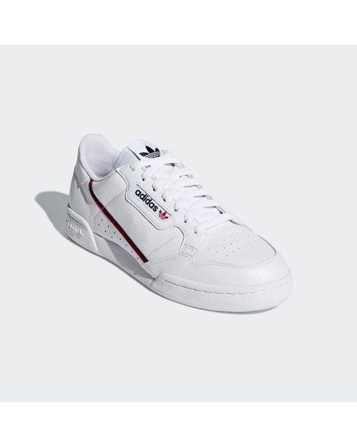 Adidas White Continental 80 Sneakers