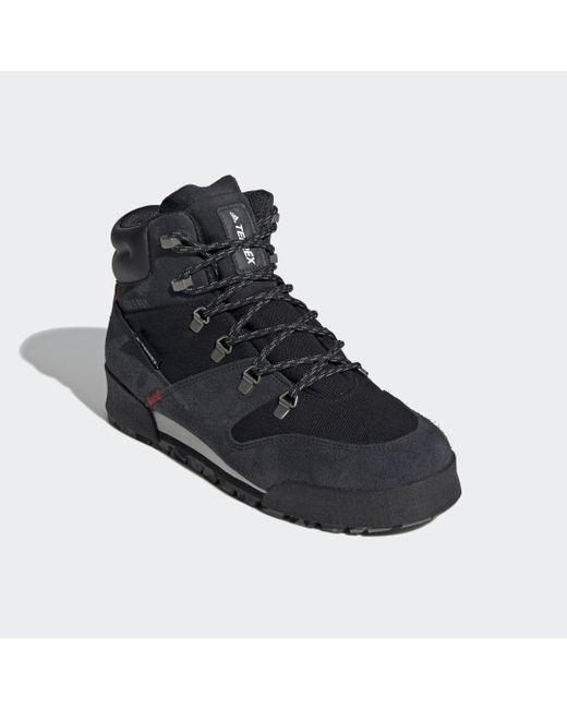 Adidas Black Terrex Snowpitch Cold.Rdy Hiking Shoes