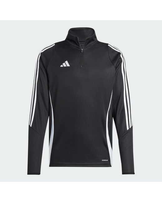 Adidas Black Tiro 24 Training Top for men