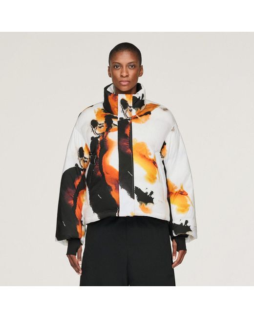 Adidas Black Y-3 Aop Puffer Jacket