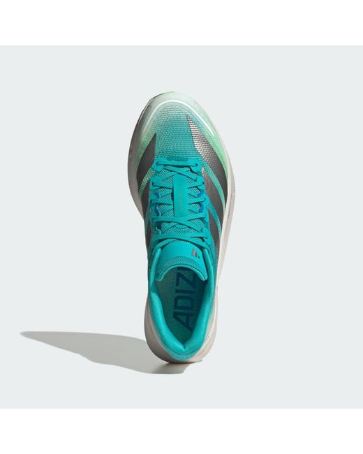Adidas Blue Adizero Boston 13 Running Shoes for men