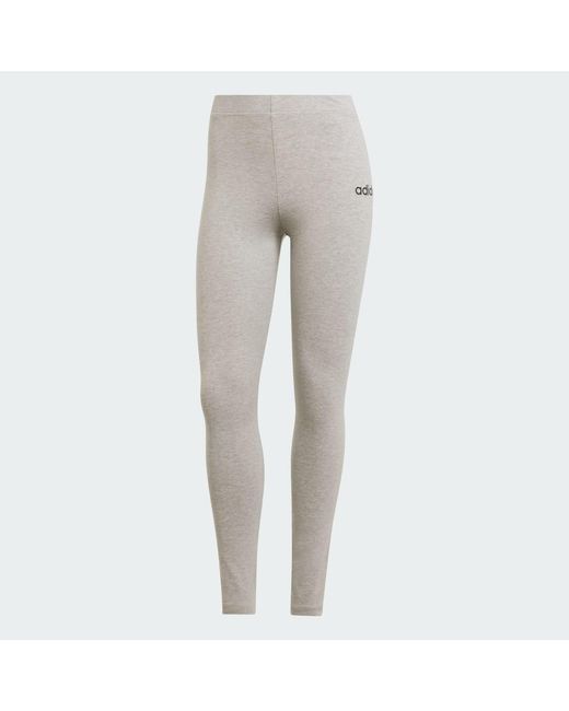 Adidas Multicolor Essentials Linear Cotton Leggings