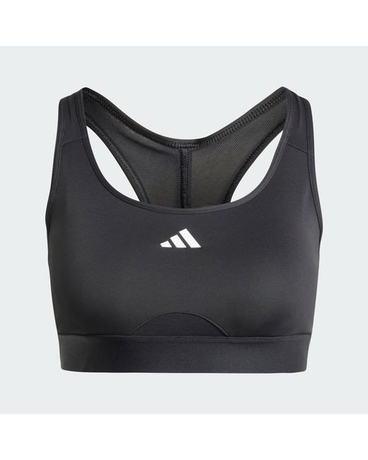Adidas Black Primeliftreact Training Bra
