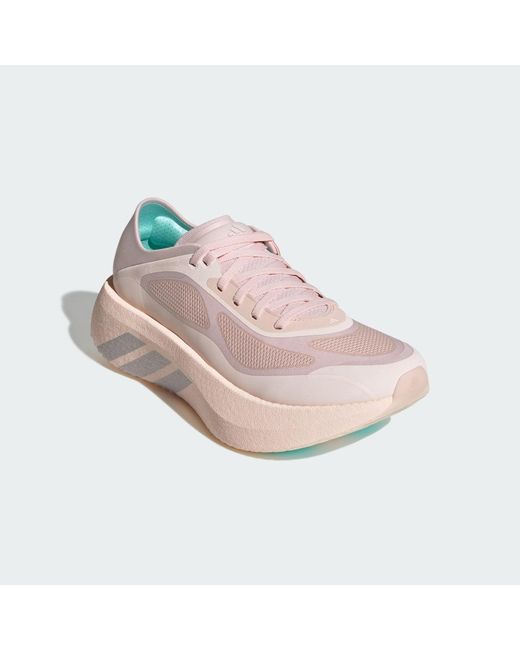 Adidas Pink Hyperboost Run W Shoes