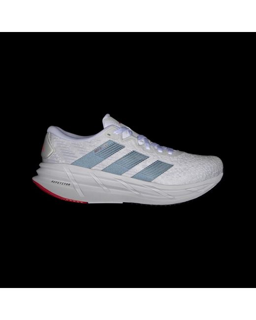 Adidas White Adistar 4 Running Shoes for men