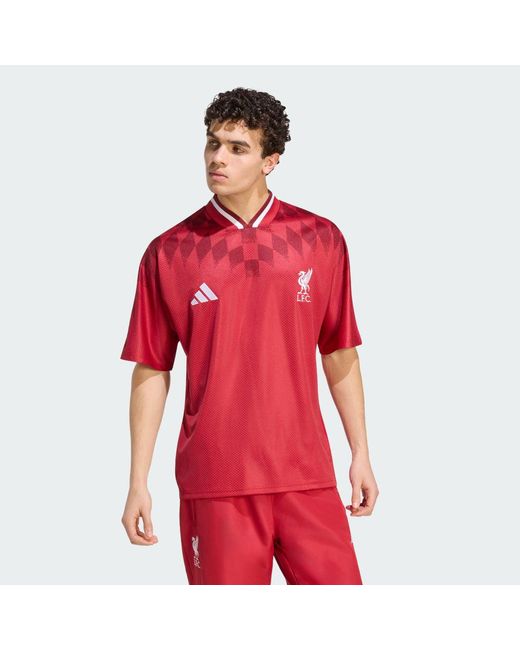 Adidas Red Liverpool Fc Stadium Jersey for men