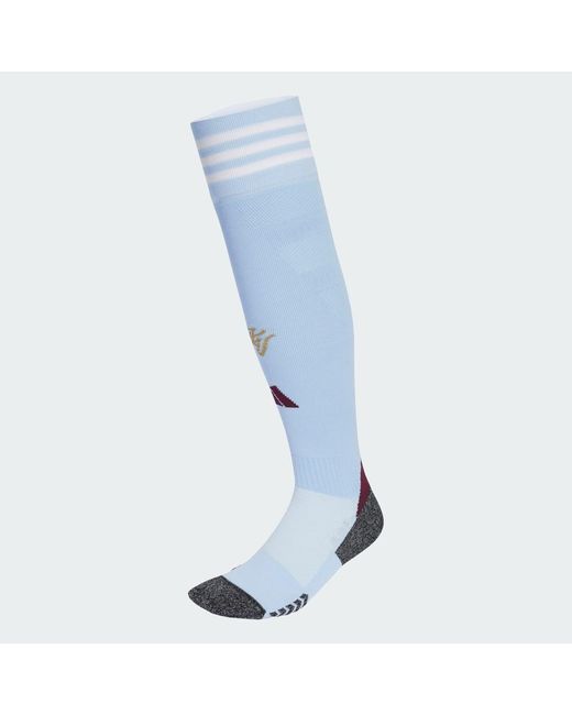 Adidas Blue Aston Villa Fc 25/26 Home Socks