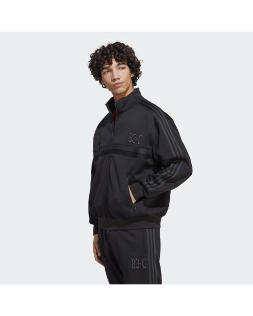 adidas 83 C Originals Jacke in Schwarz f r Herren Lyst DE