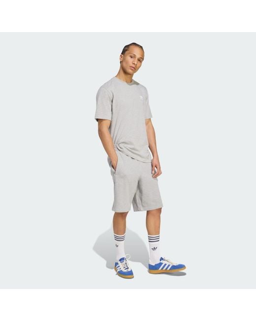 Adidas Essentials Trefoil Shorts in Gray für Herren