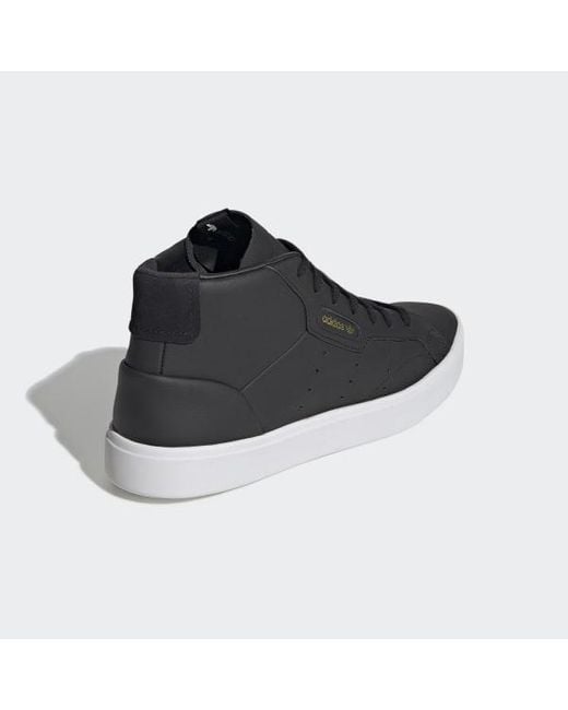 adidas sleek mid shoes black