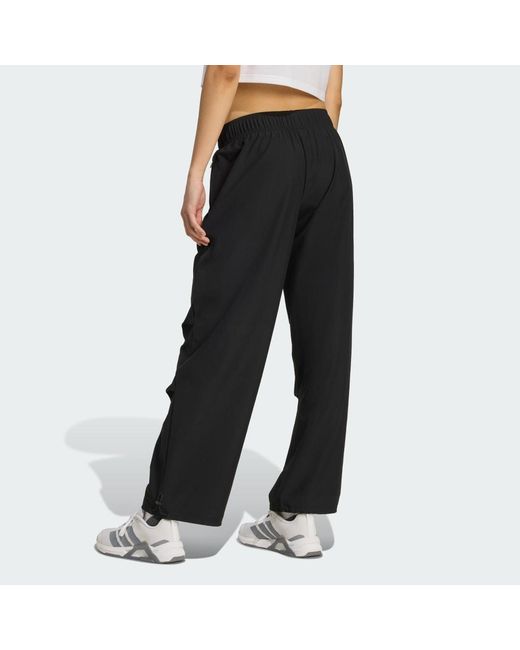 Adidas Black Workout Essentials Woven Training Pants