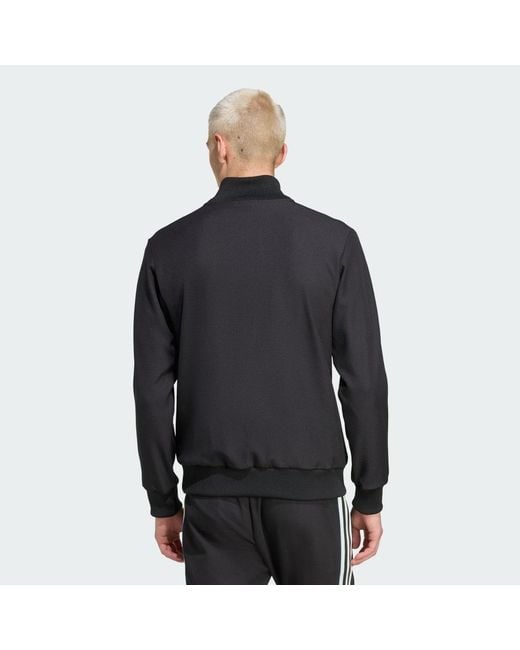 Adidas Black Newcastle United Fc Terrace Icons Track Top for men