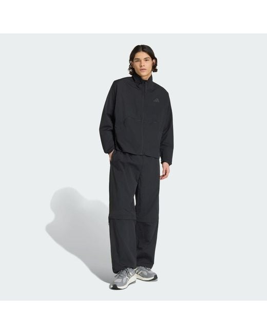 Adidas Gray City Tech Lightweight Jacket for men