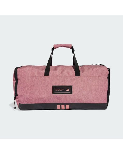 Adidas Pink 4Athlts Duffel Bag Medium