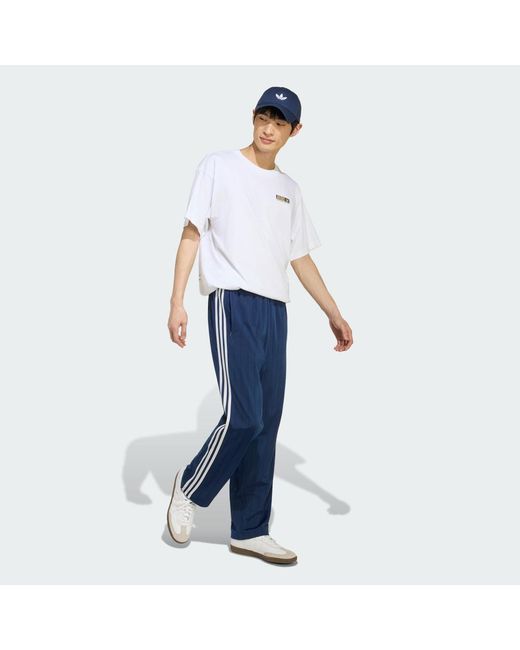 Adidas White Mart Poster Graphic Oversized T-Shirt for men