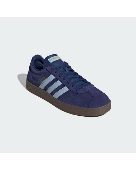 Adidas Blue Vl Court 2.0 Shoes for men