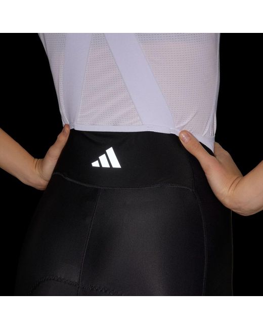 Adidas White Essentials Padded Cycling Bib Shorts