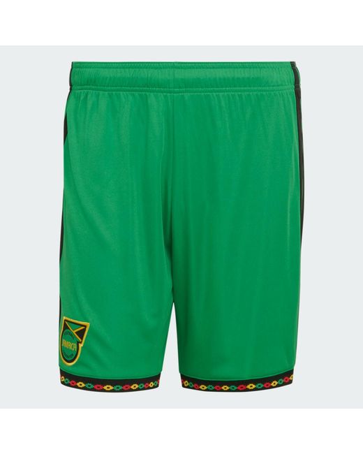 Adidas Green Jamaica 26 X Bob Marley Home Shorts for men