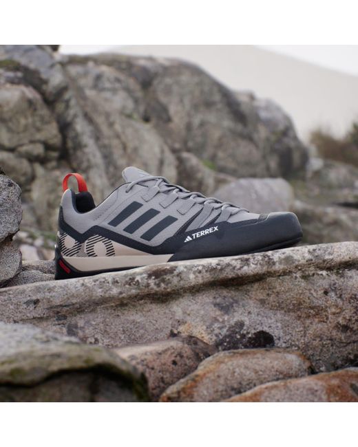 Adidas Gray Terrex Swift Solo 2.0 Hiking Shoes