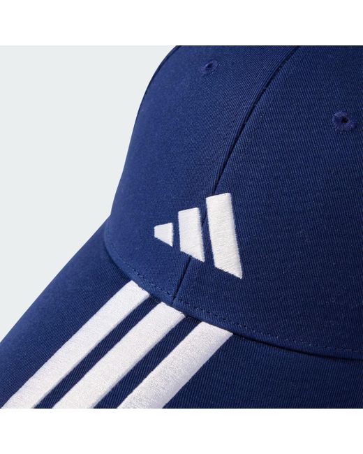 Adidas Blue 3-Stripes New Logo Baseball Cap