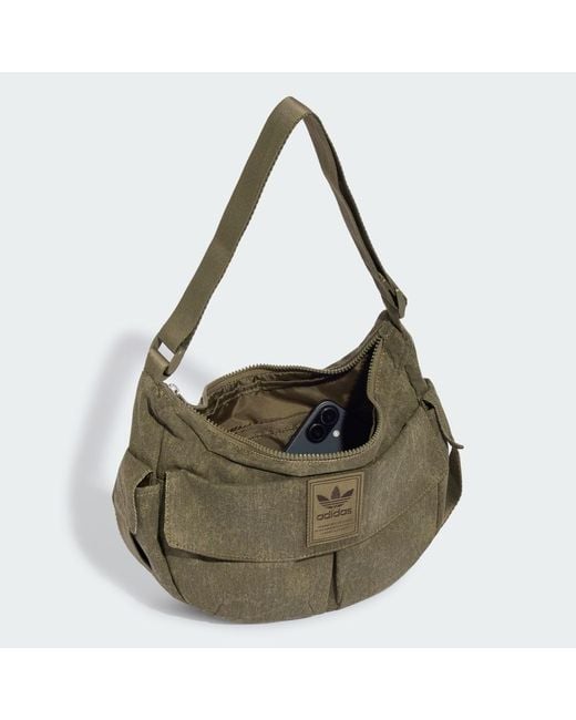 Adidas Green Washed Moon Bag