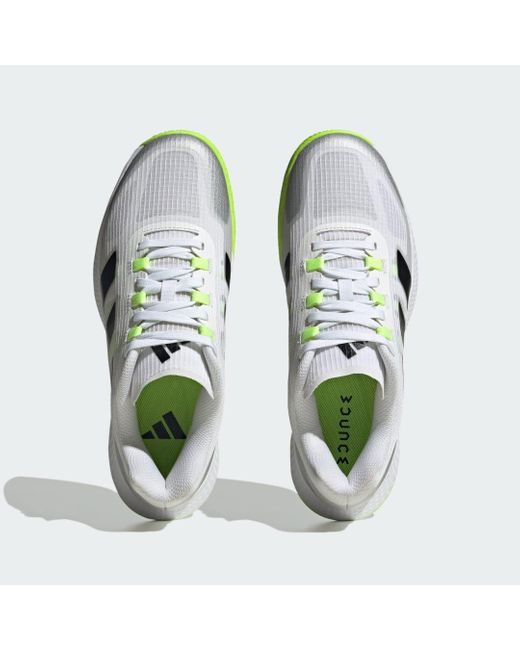 comfort Bron lengte adidas Forcebounce Volleybalschoenen in het Wit | Lyst NL