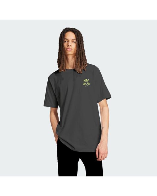 Adidas Black Adi Racing Car Graphic Tee for men