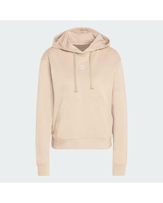 Adidas Red Essentials French Terry Regular Hoodie