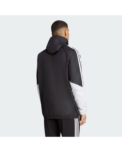 Adidas Black Liverpool Fc 26/27 Tiro All Weather Jacket for men