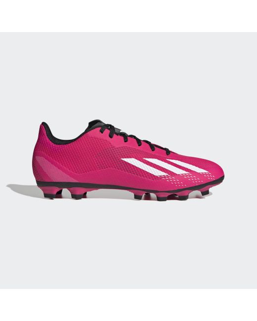 Scarpe da calcio X Speedportal.4 Flexible Ground di Adidas in Purple