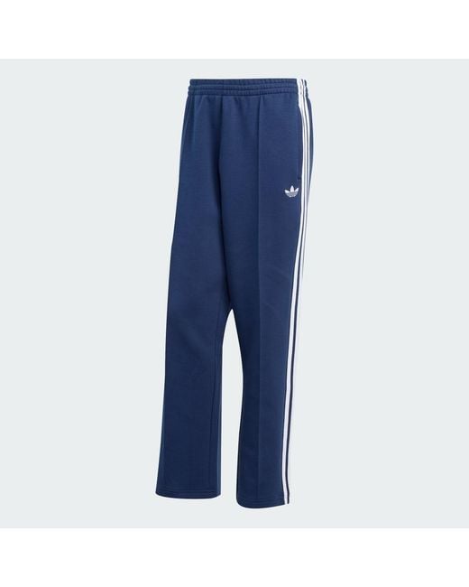 Adidas Blue Adicolor Spacer Baggy Track Tracksuit Bottoms for men