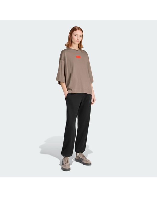 Adidas Brown Audi Revolut F1 Team Elevated Graphic Short Sleeve T-Shirt