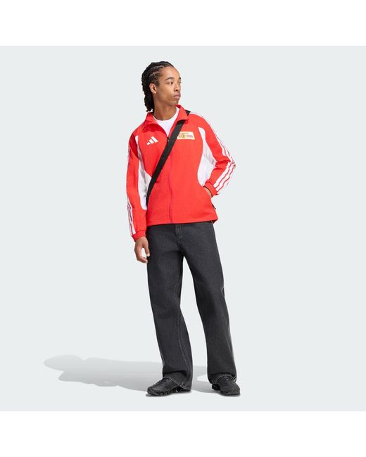 Adidas Red Union Berlin Home Anthem Jacket for men