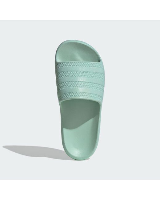 Adidas Green Adilette Ayoon Slides