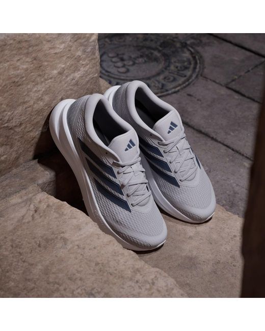 Adidas Gray Runfalcon 6 Cloudfoam Running Shoes for men