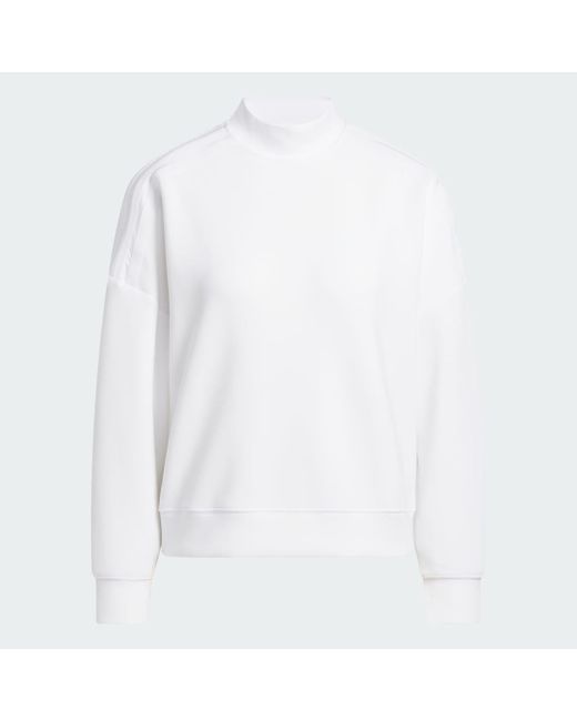 Sudadera Beyond Spacer Mock Layer Adidas de color White
