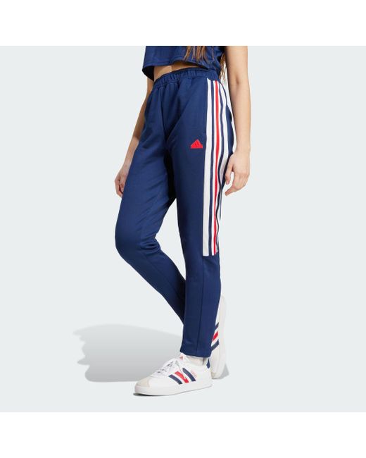 Pantaloni Da Allenamento Tiro Cut 3-Stripes di Adidas in Blue