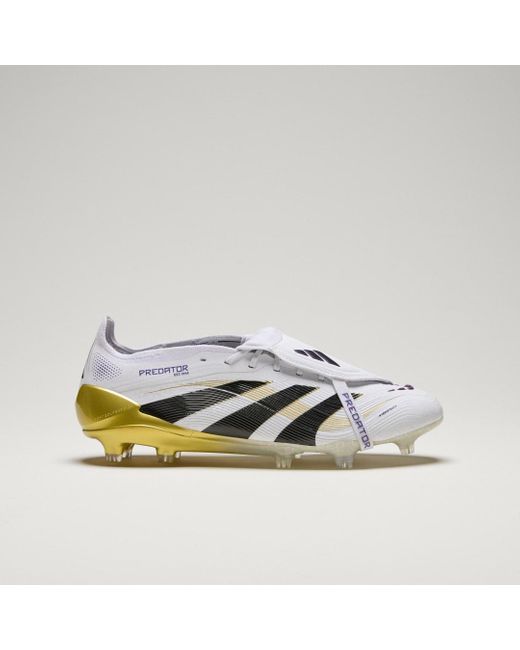 Scarpe Da Calcio Predator Elite Fold-Over Tongue Firm Ground di Adidas in Metallic